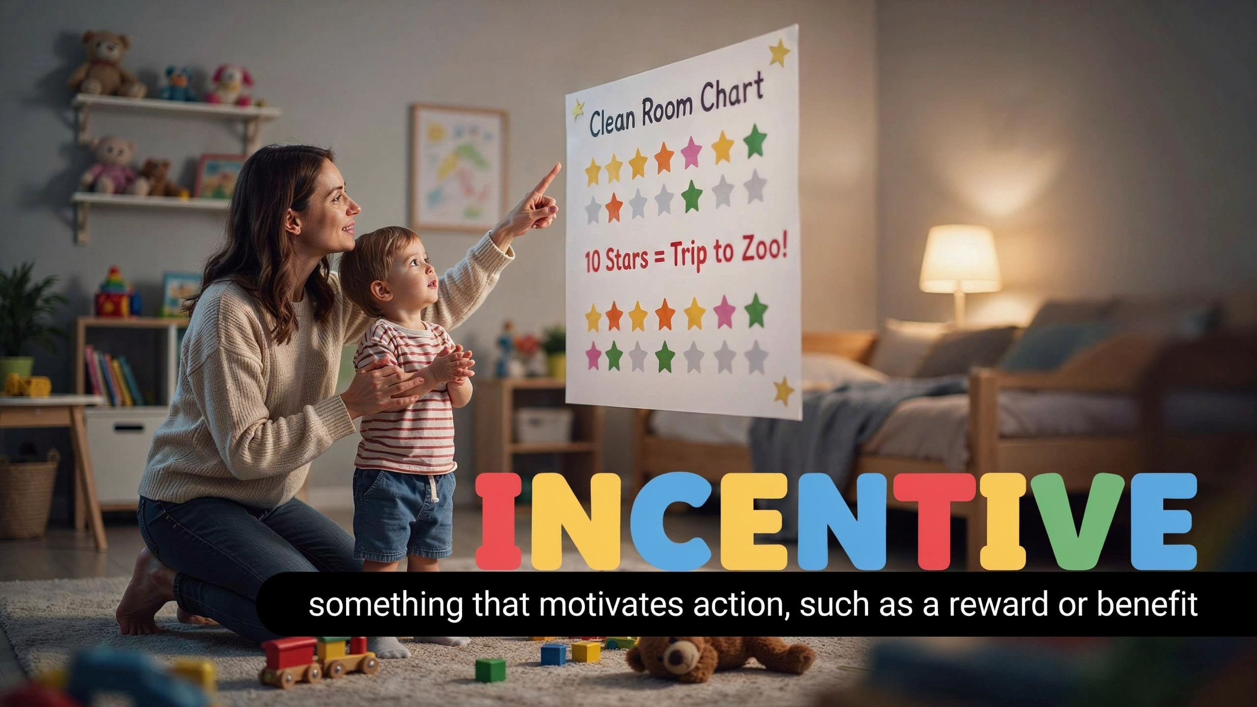 English Illustration for incentive